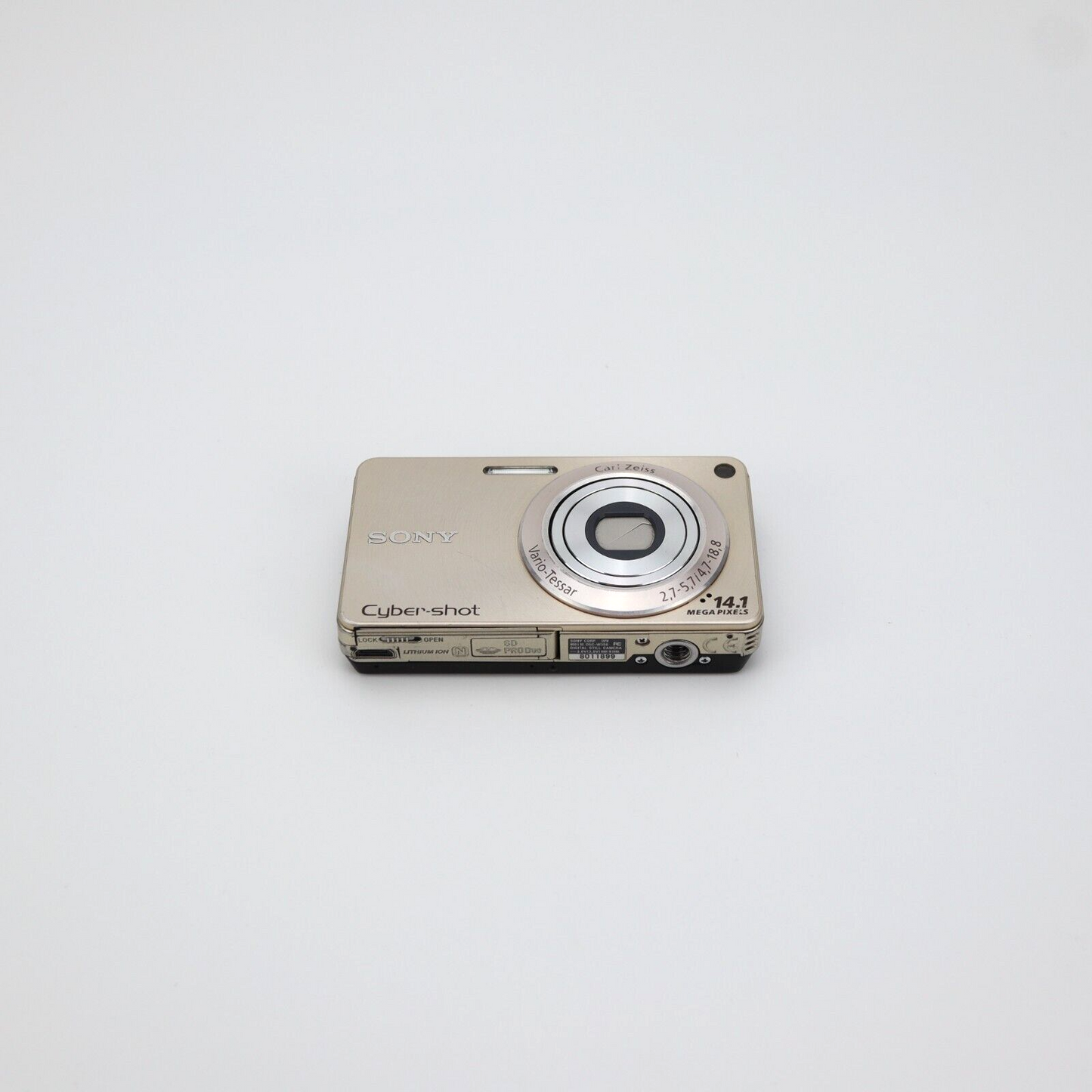 Sony Cyber-shot DSC-W350 14.1MP Digital Camera GOLD- FULL KIT - 24HR POSTAGE
