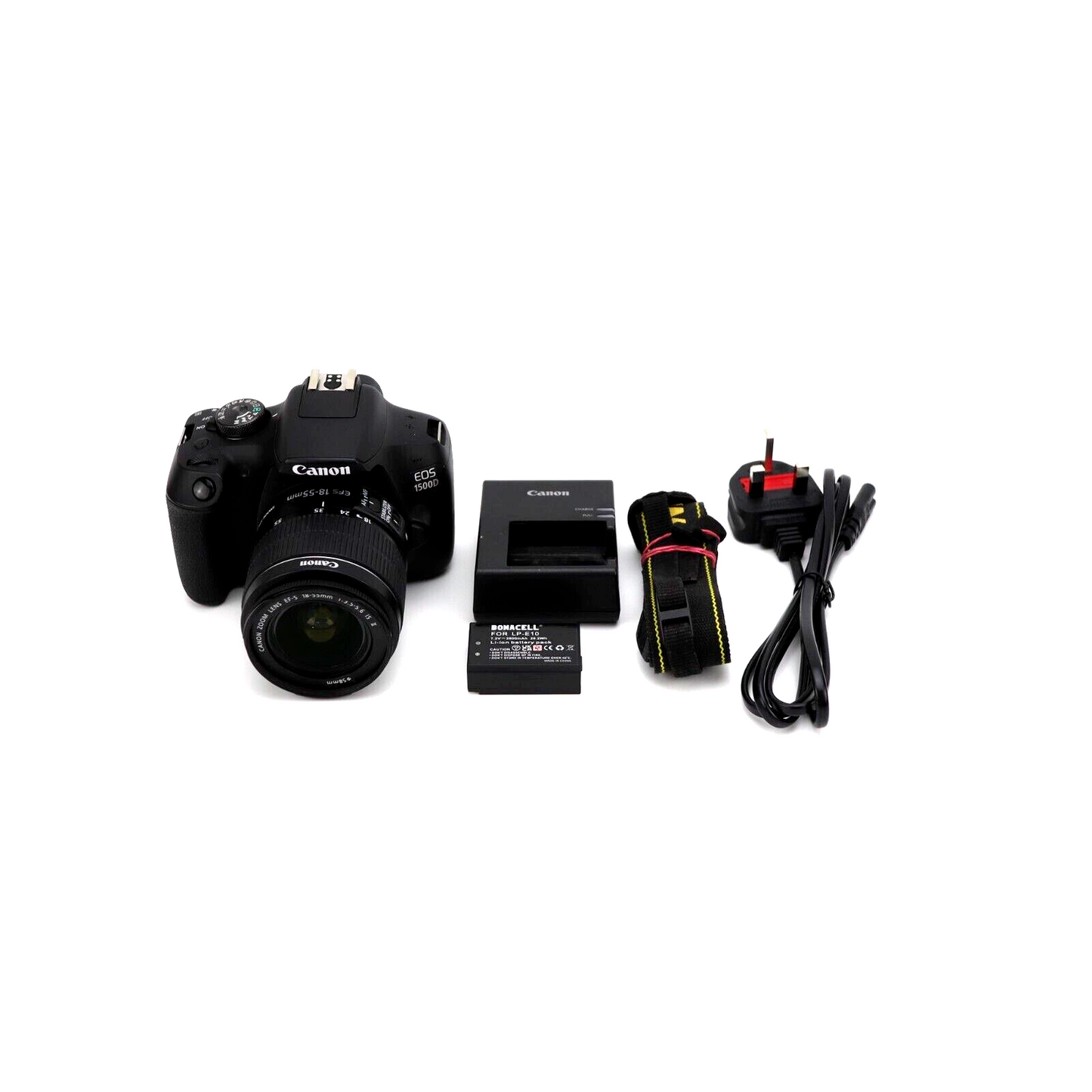 Canon EOS 1500D Camera KIT with 18-55mm Lens - Low Shutter Count - 24HR POST