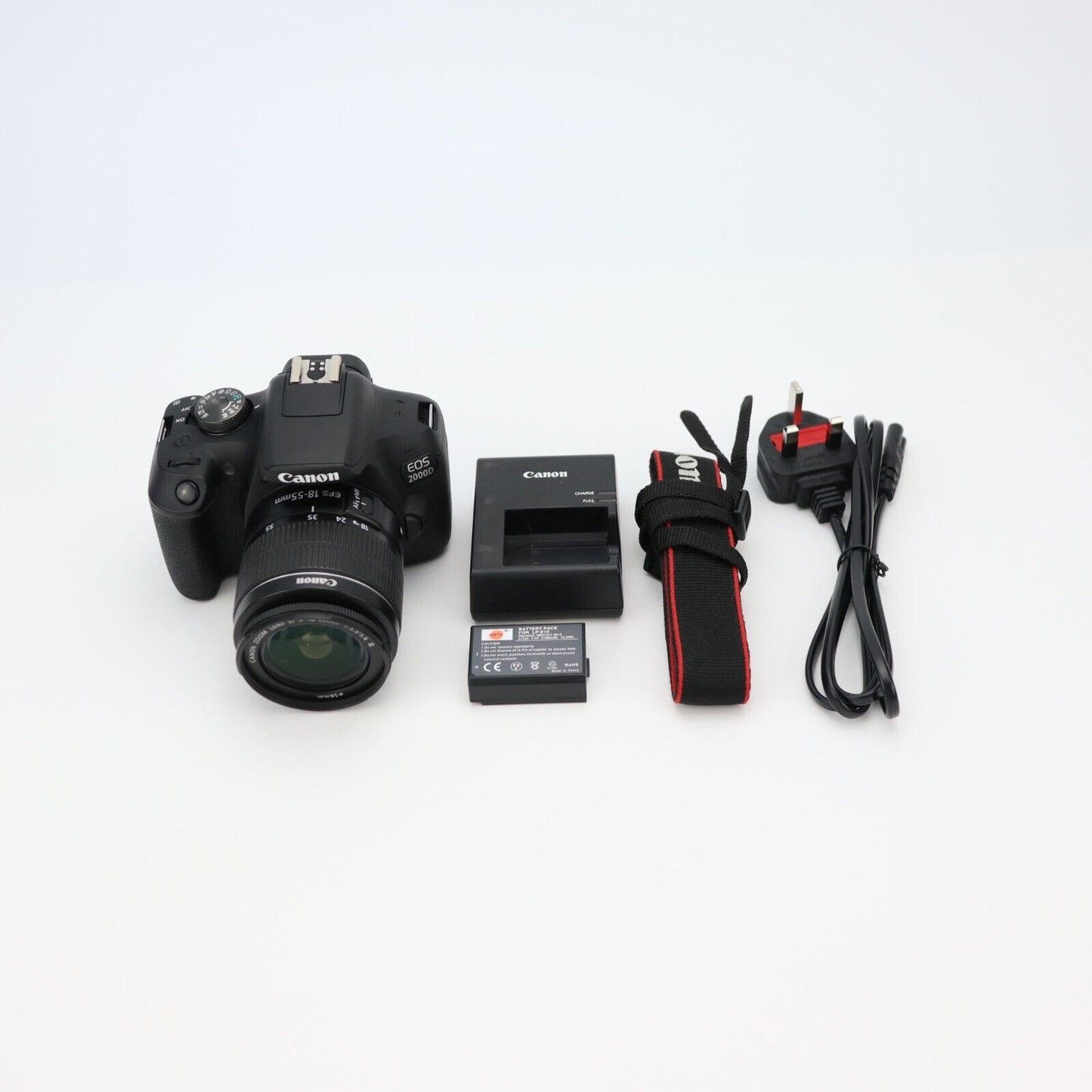 Canon EOS 2000D Camera KIT with 18-55mm Lens - 3K Shutter Count - 24HR POST