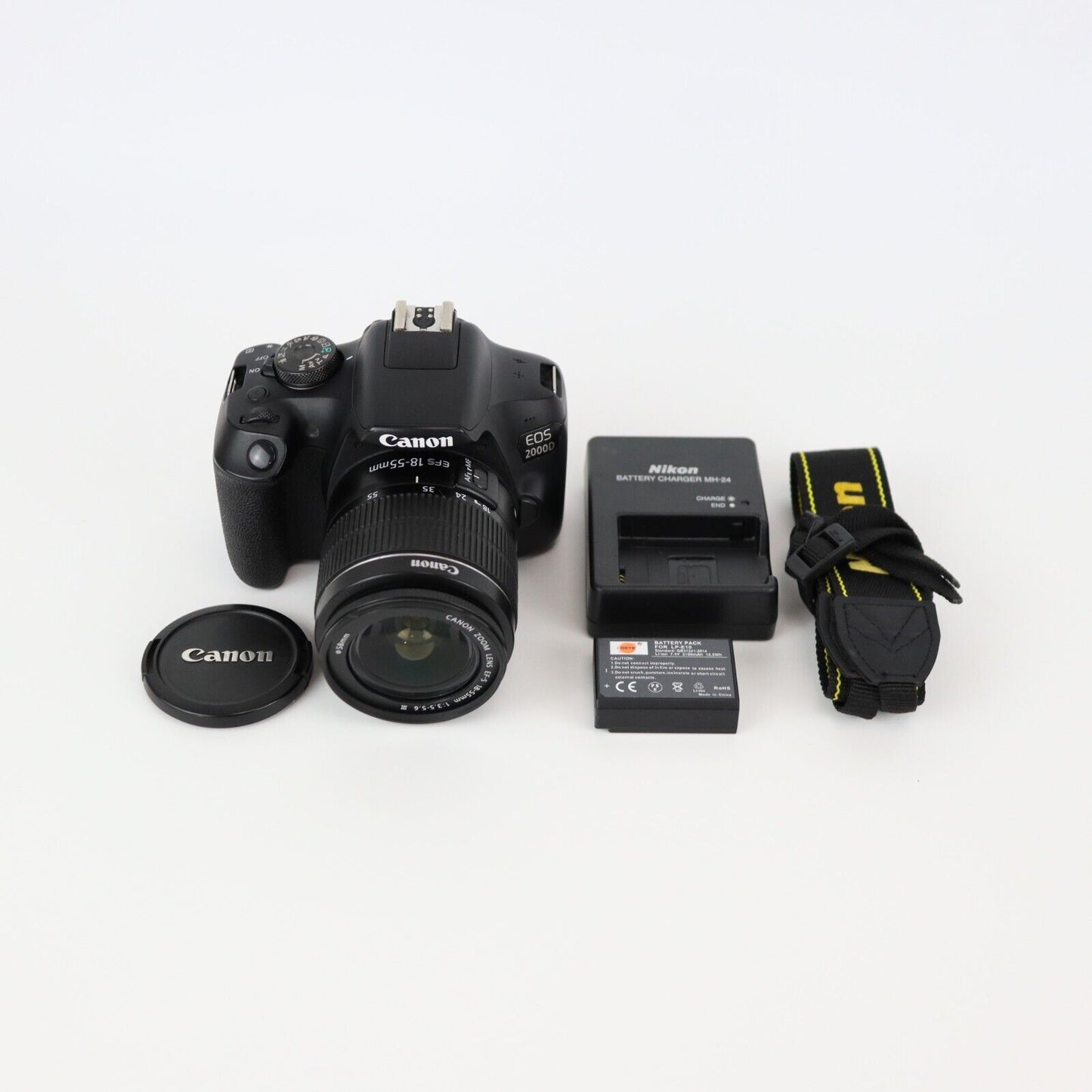 Canon EOS 2000D Camera KIT with 18-55mm Lens - 24HR Postage