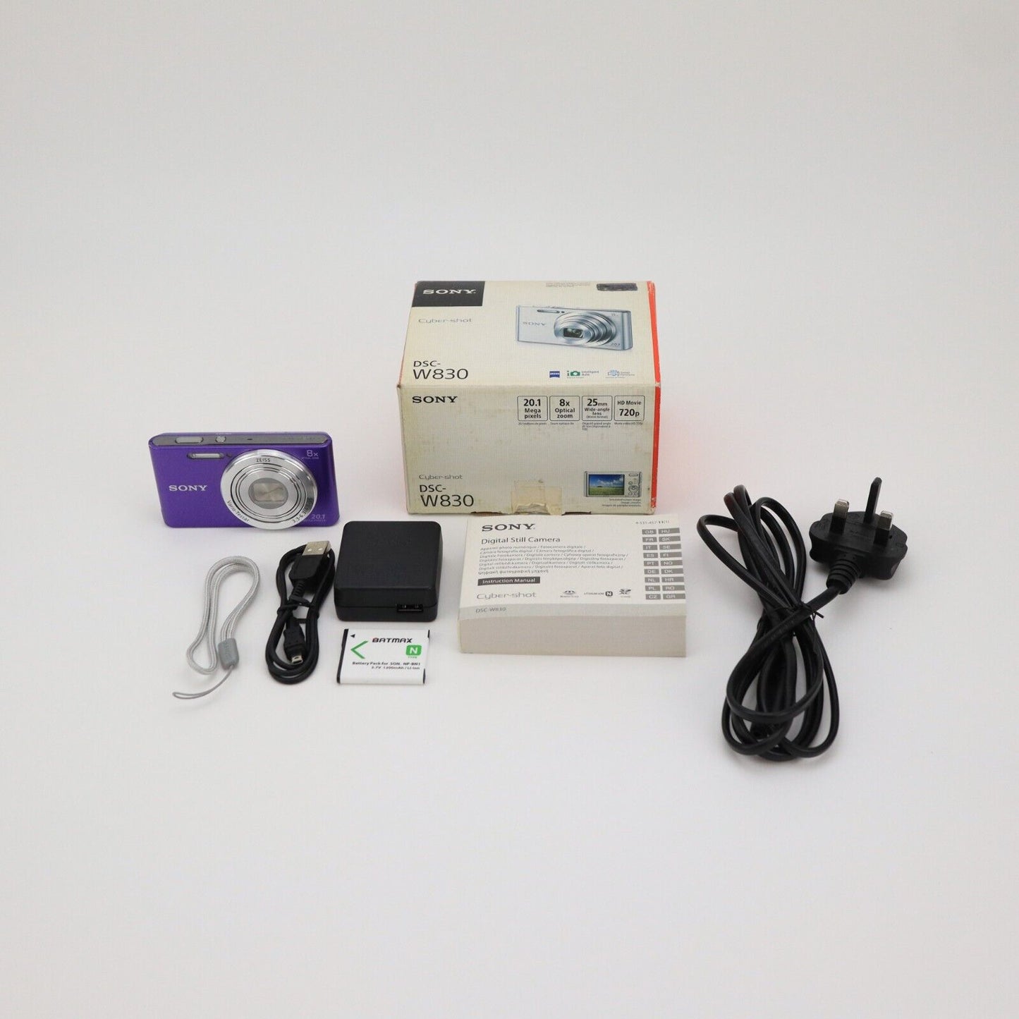 Sony Cyber-shot DSC-W830 20.1MP Digital Camera - NEW - 24HR POST