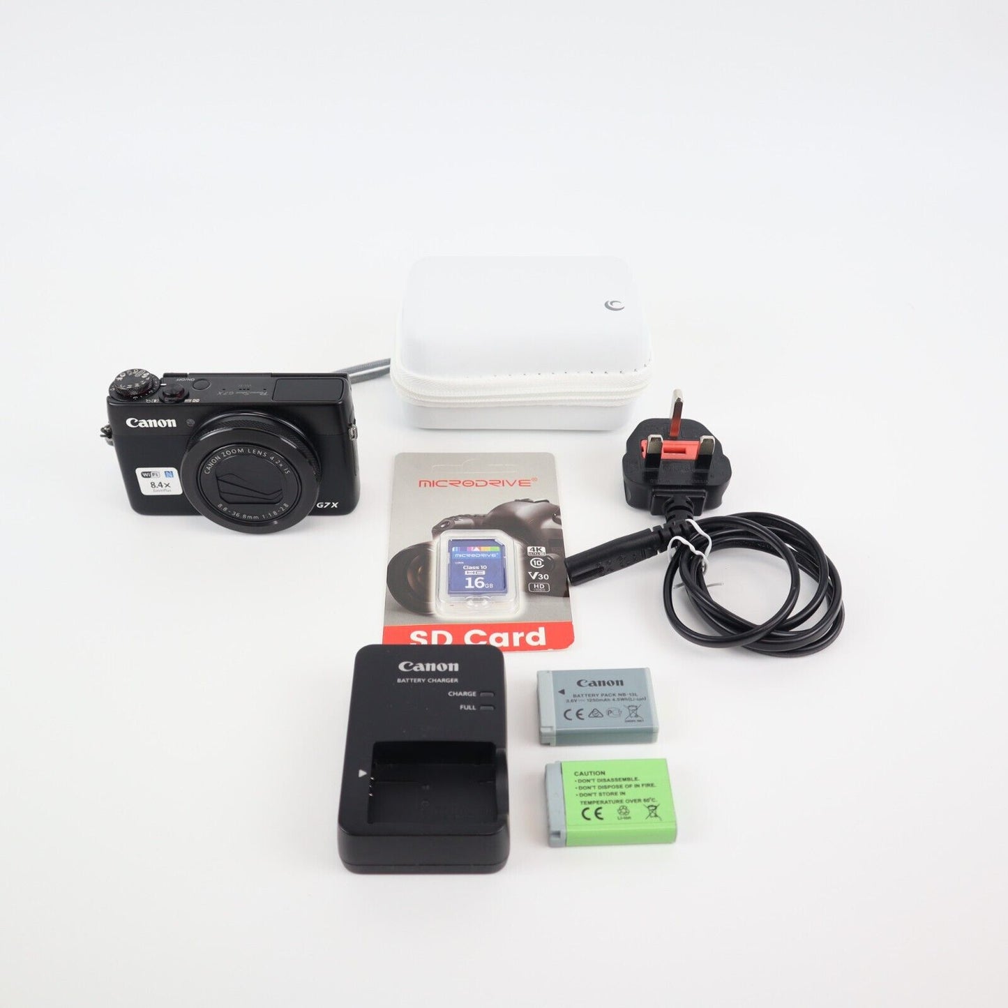 Canon PowerShot G7 X Digital Camera 20.3MP - FULL KIT - GRADE A - 24HR POST