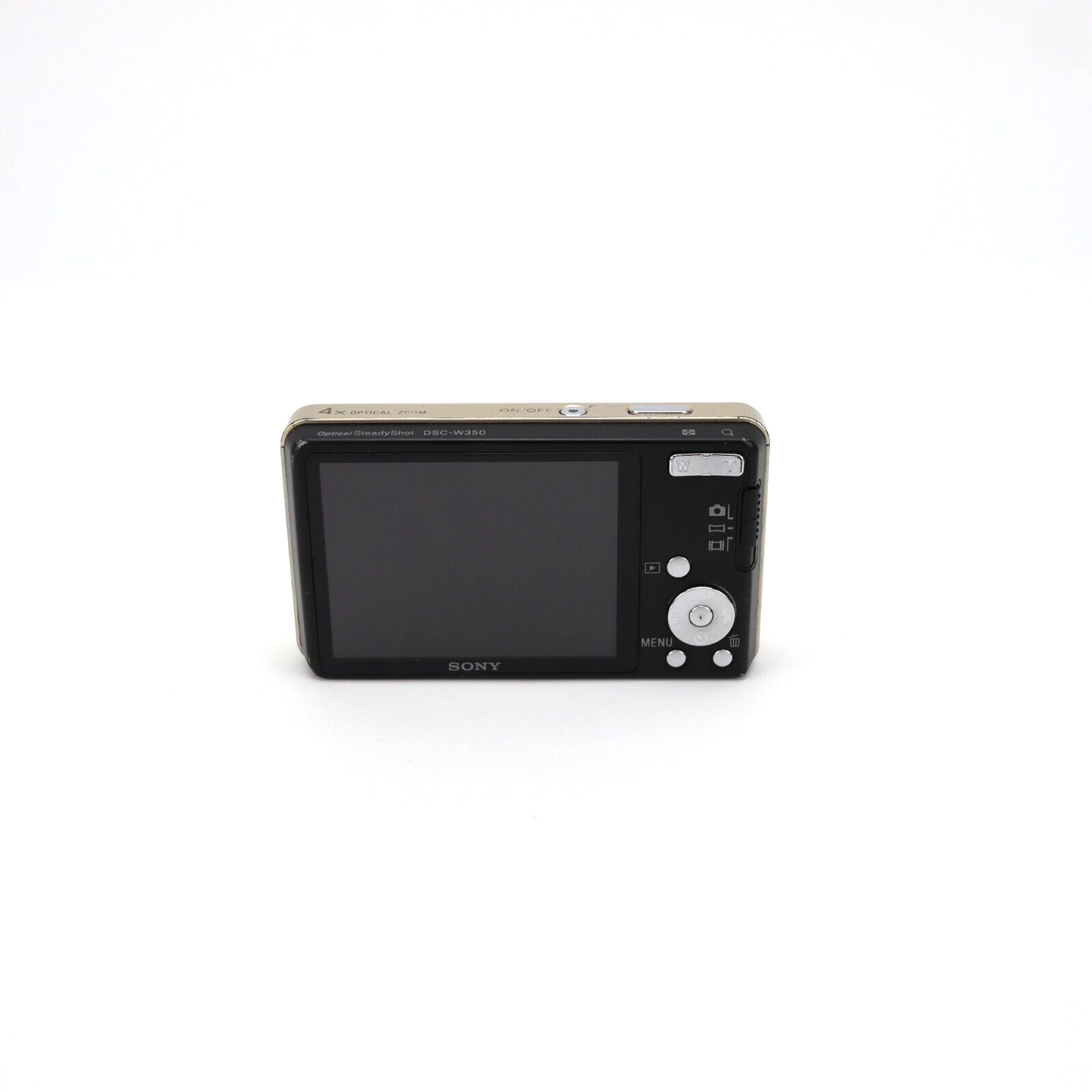 Sony Cyber-shot DSC-W350 14.1MP Digital Camera GOLD- FULL KIT - 24HR POSTAGE