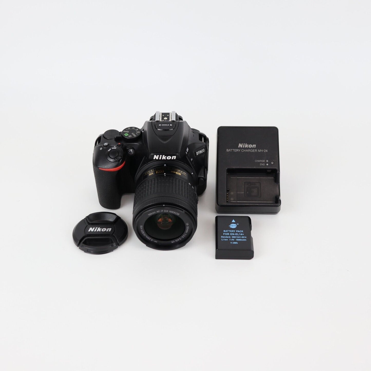 Nikon D5600 Camera KIT with 18-55mm Lens - Low Shutter Count- 1 Day Post