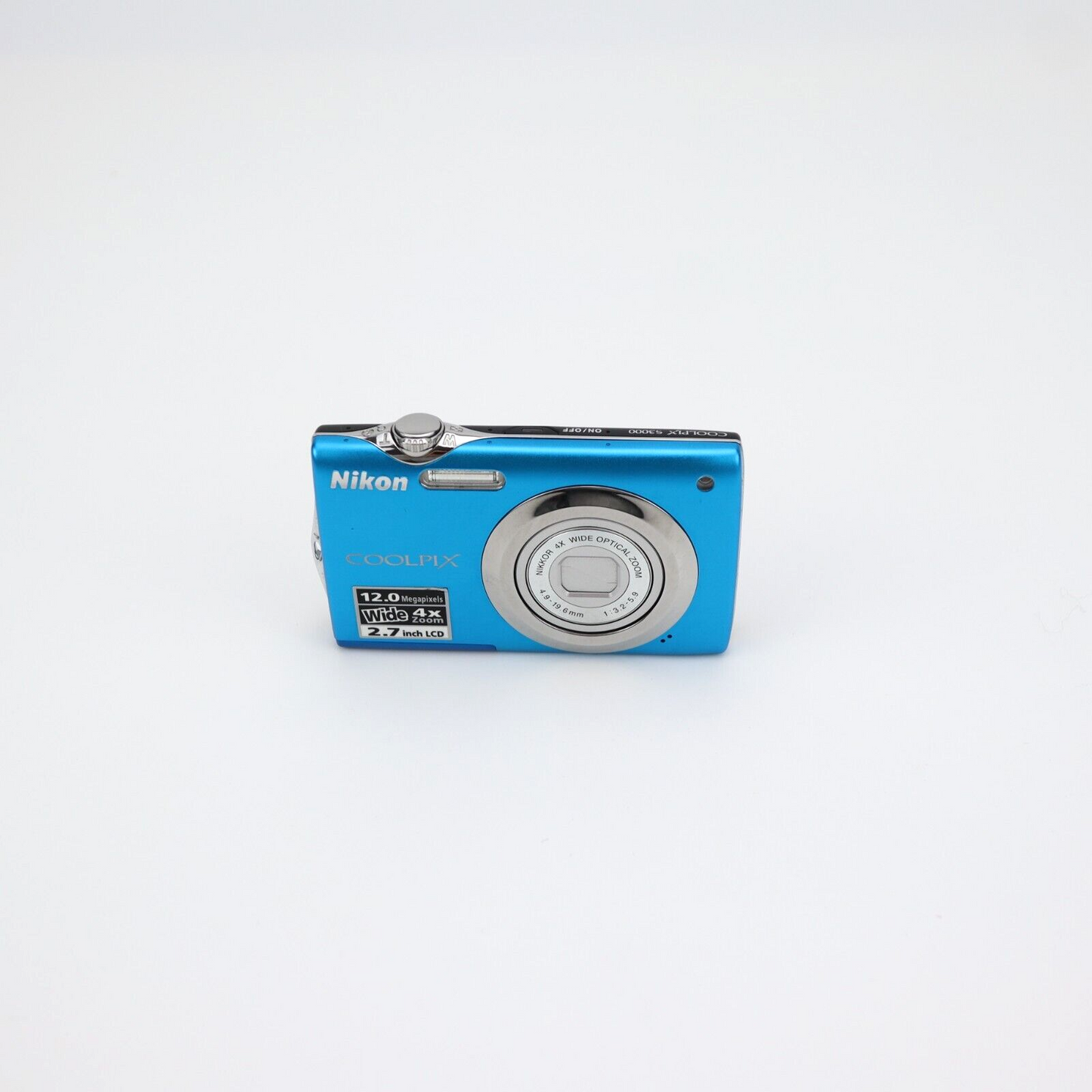 Nikon Coolpix S3000 12MP Digital Camera - FULL KIT - 24HR POST