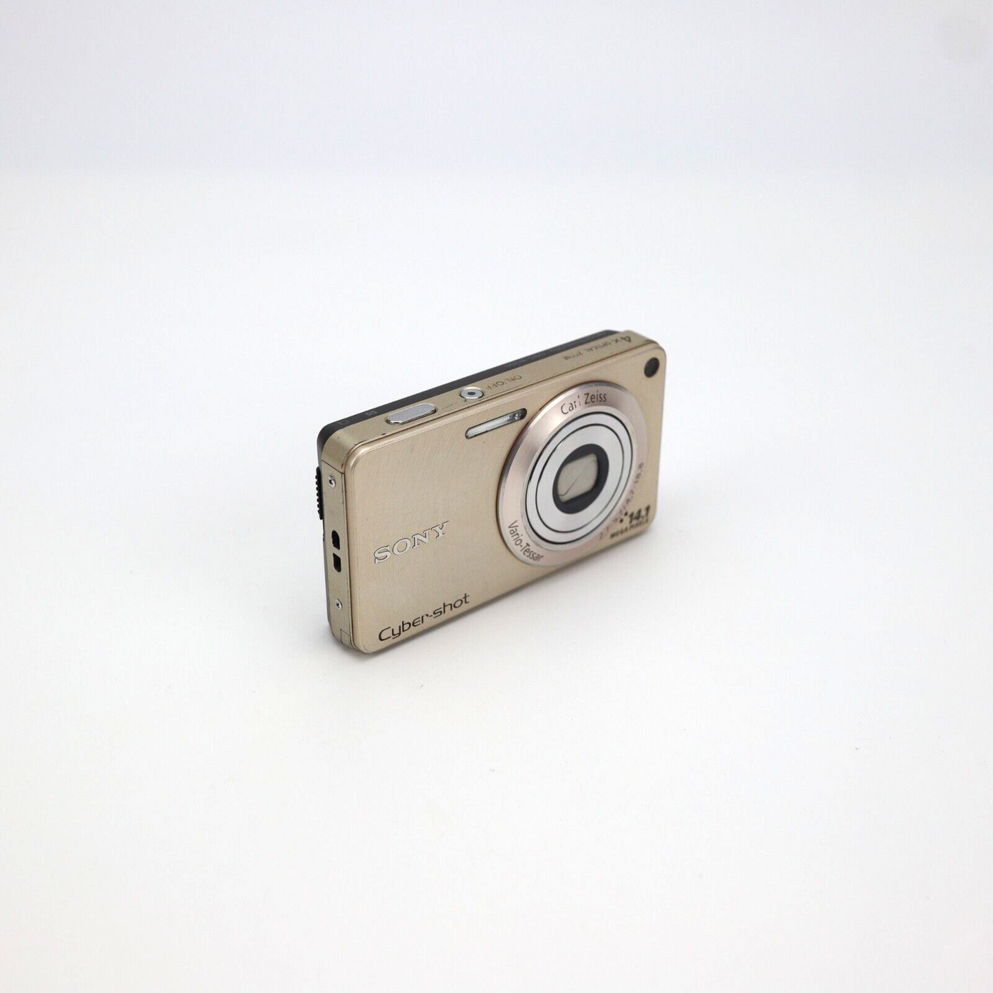 Sony Cyber-shot DSC-W350 14.1MP Digital Camera GOLD- FULL KIT - 24HR POSTAGE