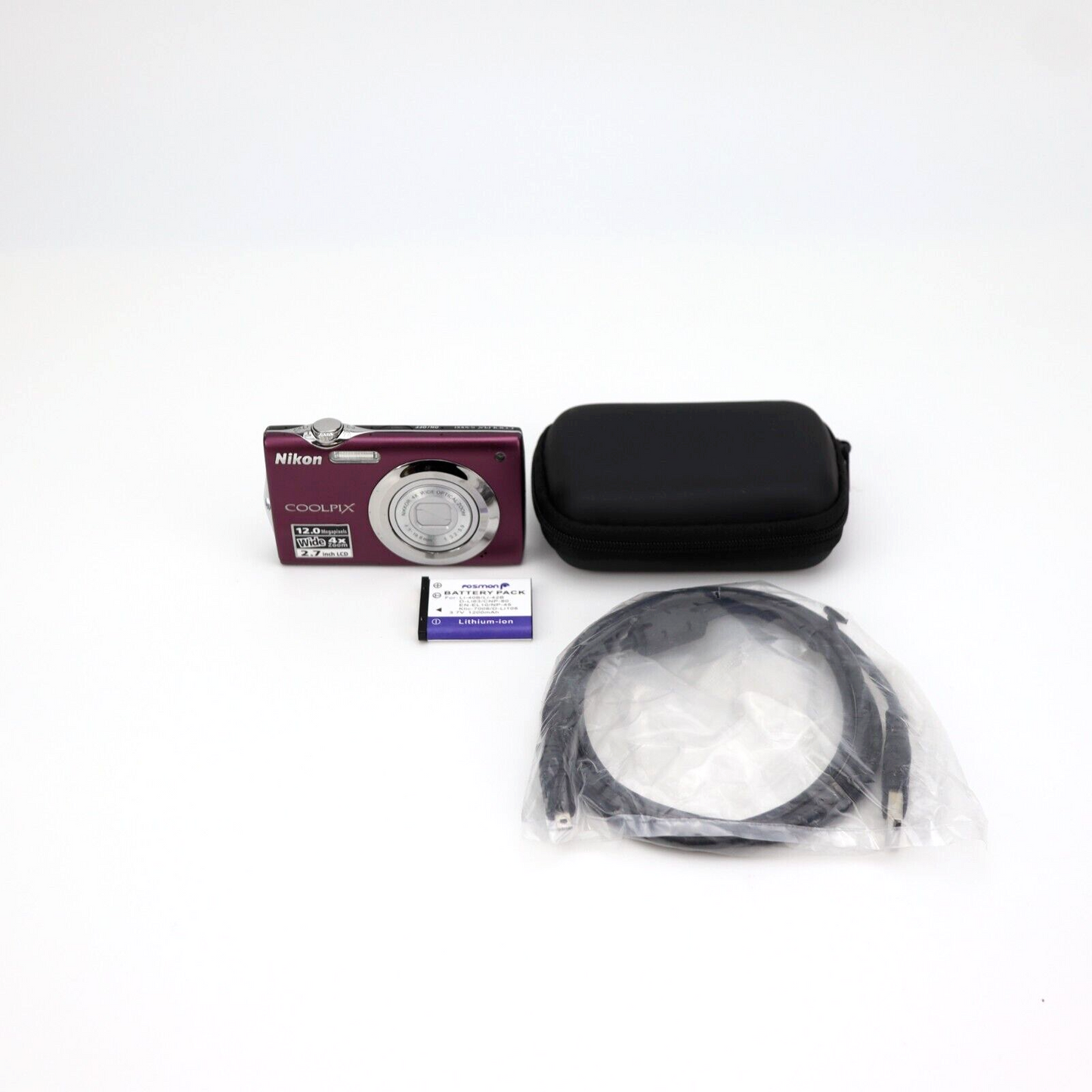 Nikon Coolpix S3000 12MP Digital Camera - FULL KIT - 24HR POST