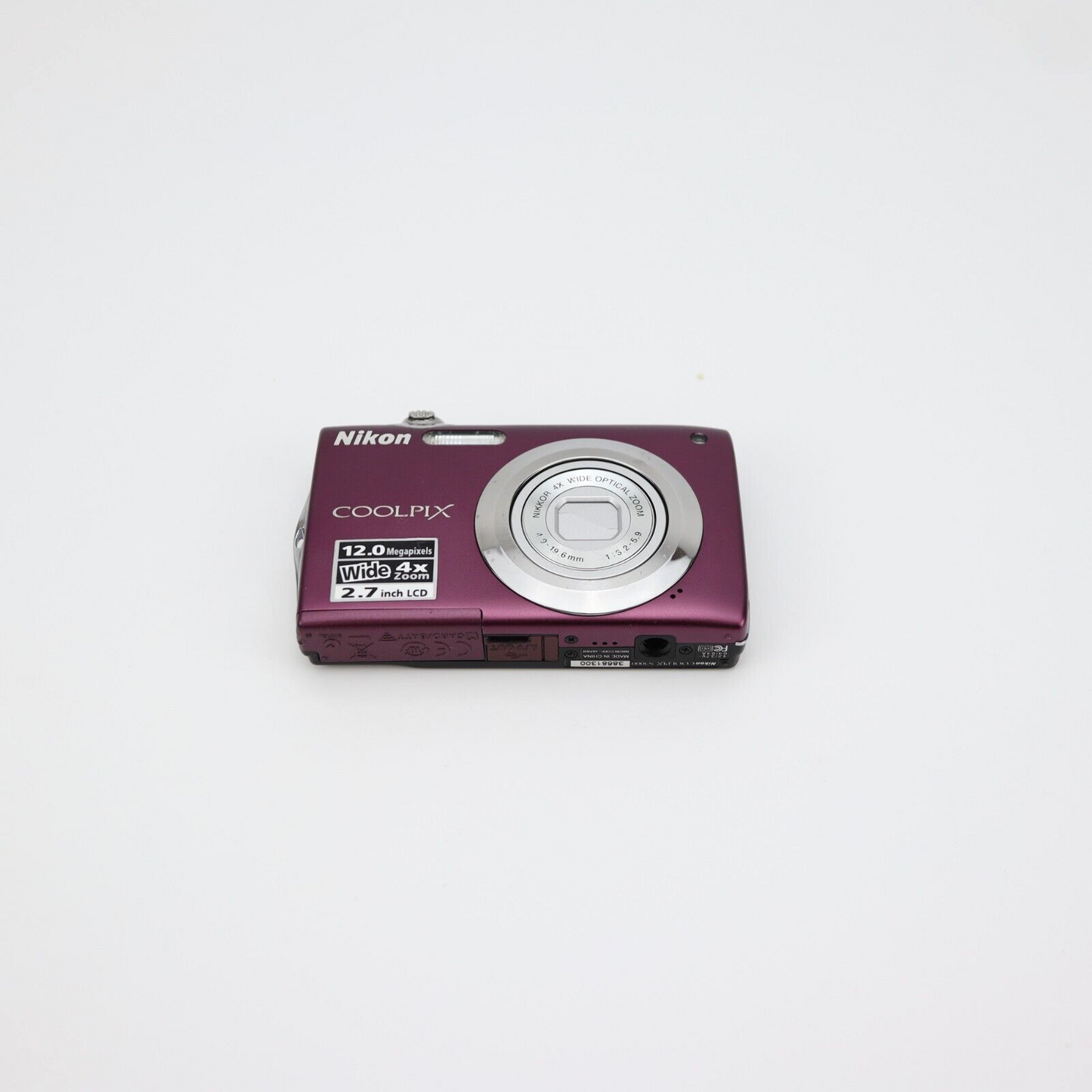 Nikon Coolpix S3000 12MP Digital Camera - FULL KIT - 24HR POST