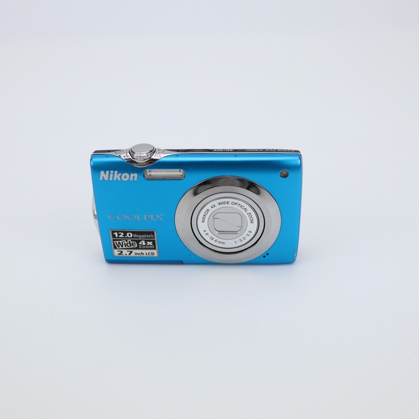Nikon Coolpix S3000 12MP Digital Camera - FULL KIT - 24HR POST