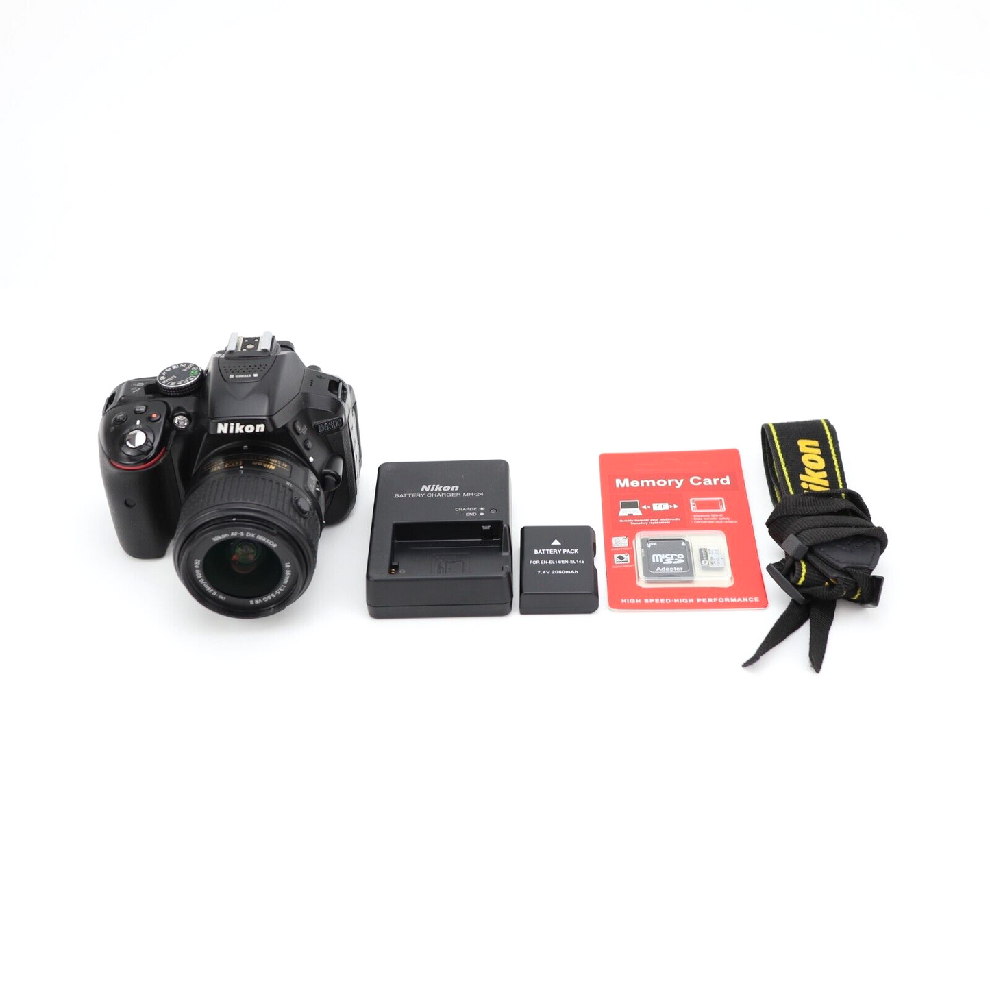 Nikon D5300 Camera FULL KIT with 18-55mm Lens - Great Condition - 24HR POST