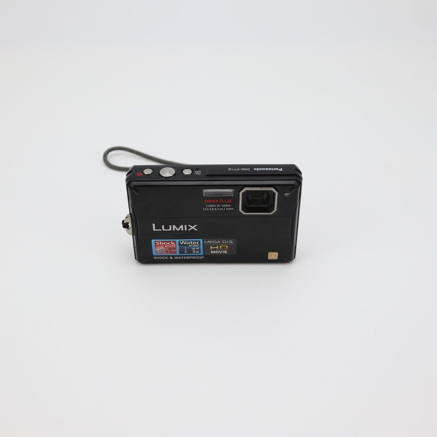 Panasonic Lumix DMC-FT10 Waterproof Camera - FULL KIT- 24HR POST