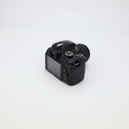 Nikon D3300 Camera with 18-55mm Lens - 7K Shutter count - Good Condition