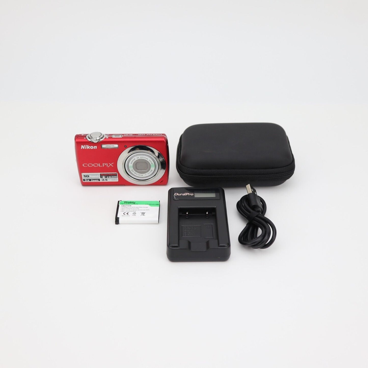 Nikon Coolpix S220 Digital Camera - Good condition - 24HR POSTAGE