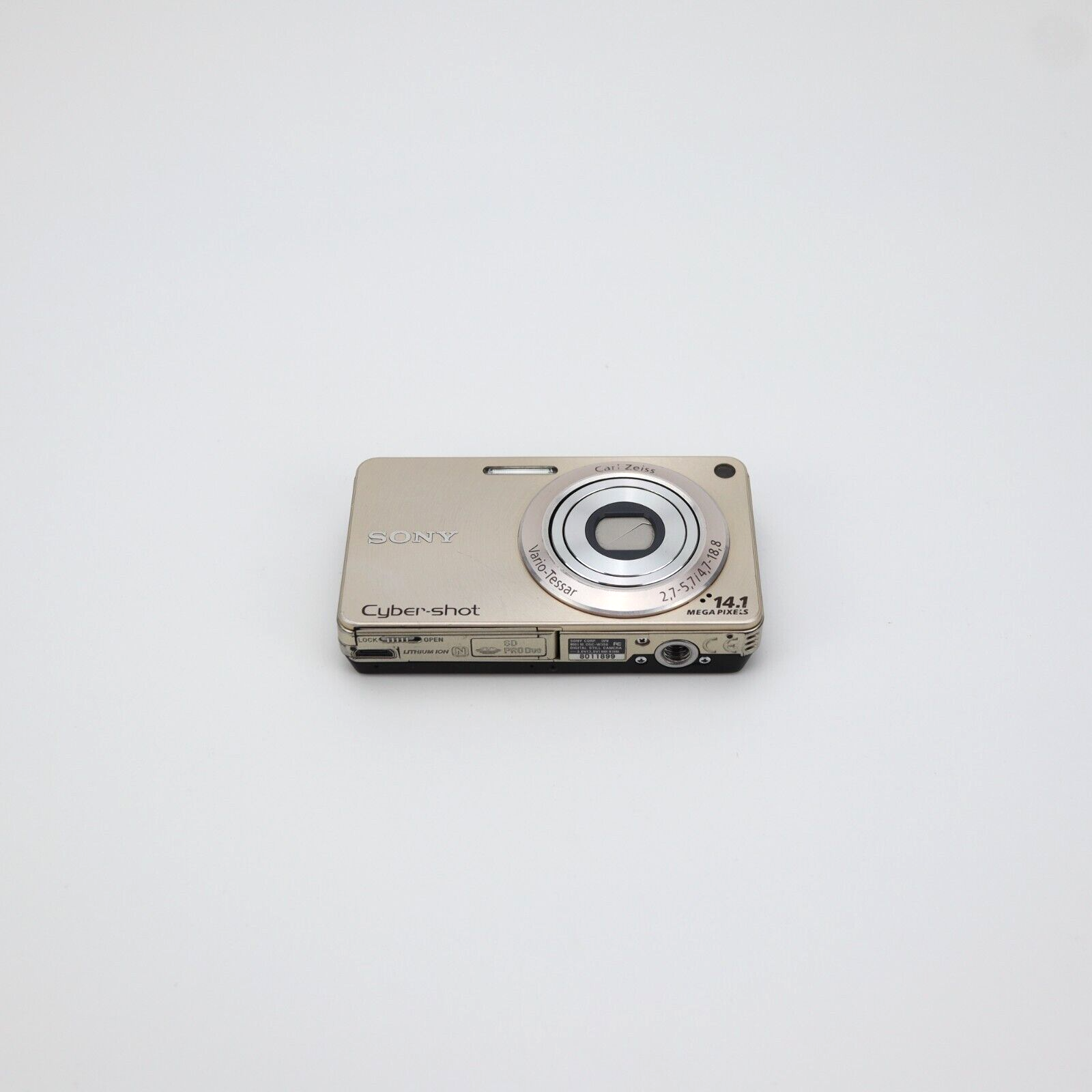 Sony Cyber-shot DSC-W350 14.1MP Digital Camera GOLD- FULL KIT - 24HR POSTAGE