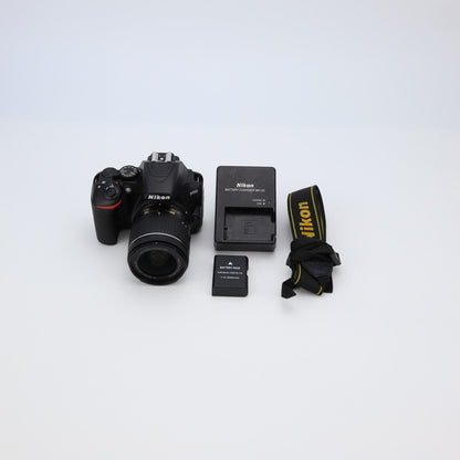 Nikon D3500 Camera FULL KIT 18-55mm Lens - 3K Shutter Count - GRADE A