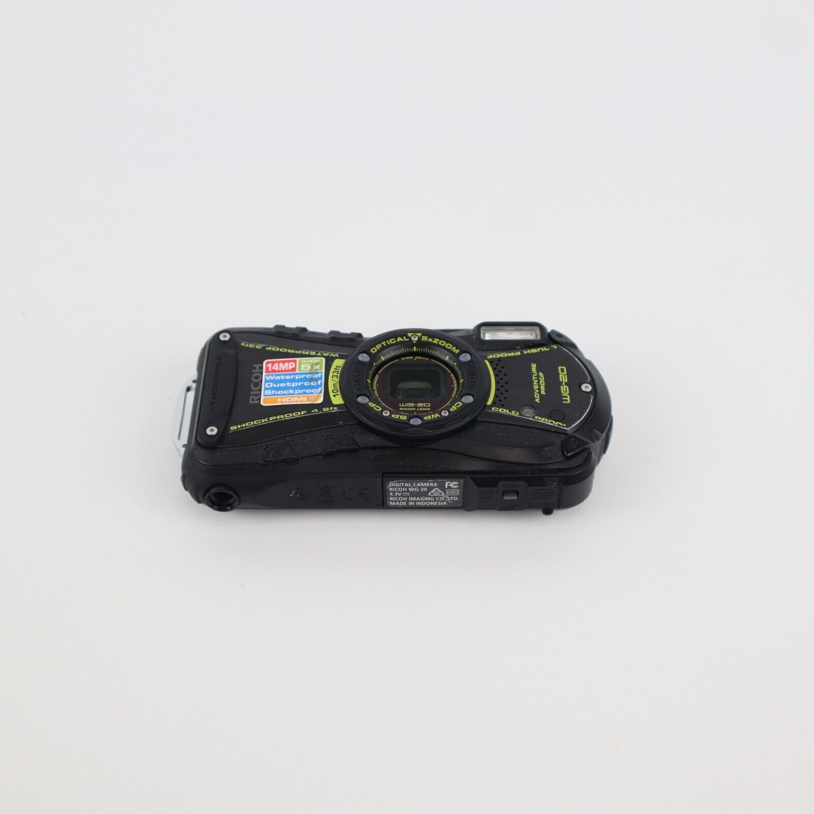 Ricoh WG-20 Compact Waterproof Digital Camera *24HR POST*