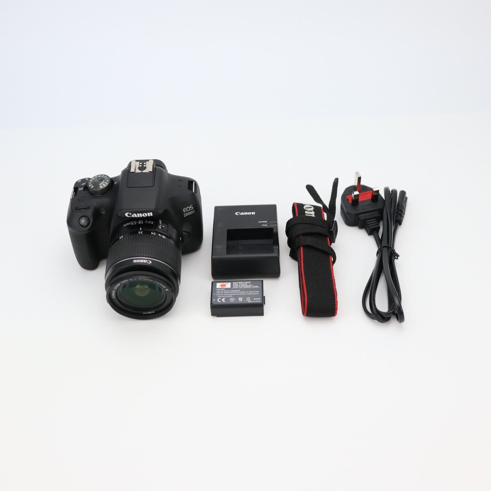 Canon EOS 2000D Camera KIT with 18-55mm Lens - 3K Shutter Count - 24HR POST