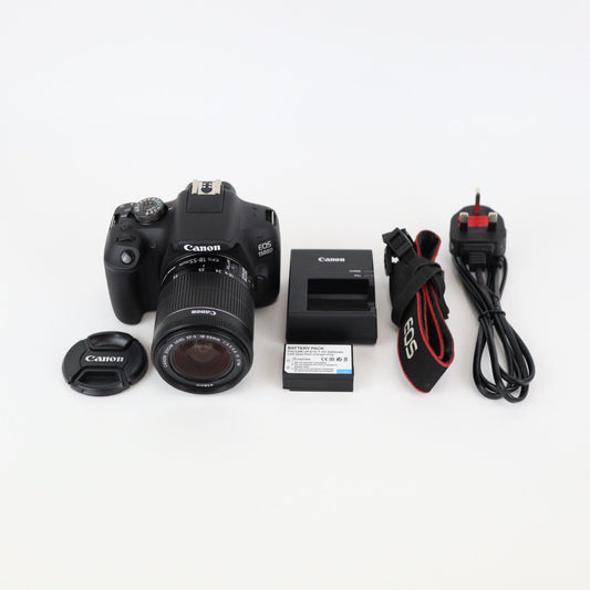 Canon EOS 1500D Camera KIT with 18-55mm Lens - 1K Shutter Count - 24HR POST