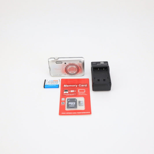 Nikon Coolpix A300 20MP Digital Camera - FULL KIT - NEXT DAT POST