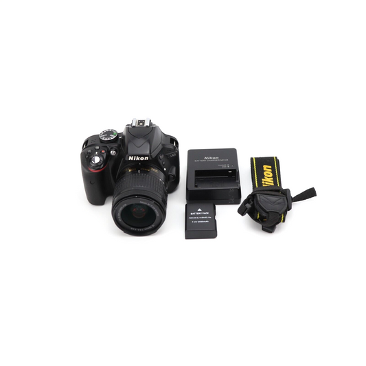 Nikon D3500 Camera FULL KIT with 18-55mm Lens - Low Shutter Count- 24HR Delivery