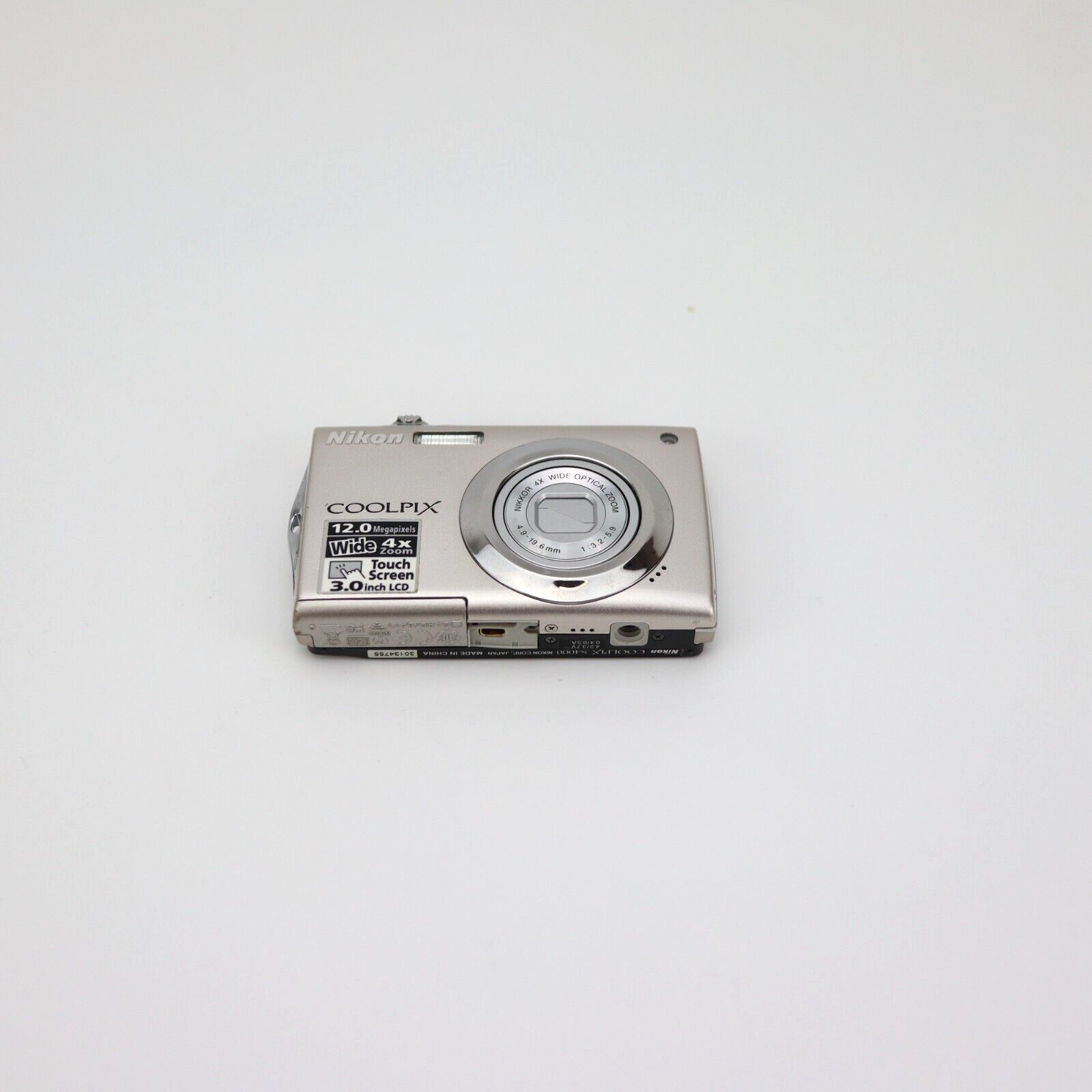 Nikon Coolpix S4000 12MP Digital Camera - FULL KIT - Next Day Post
