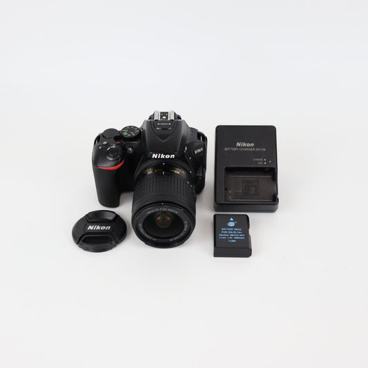 Nikon D5600 Camera KIT with 18-55mm Lens - Low Shutter Count- 1 Day Post