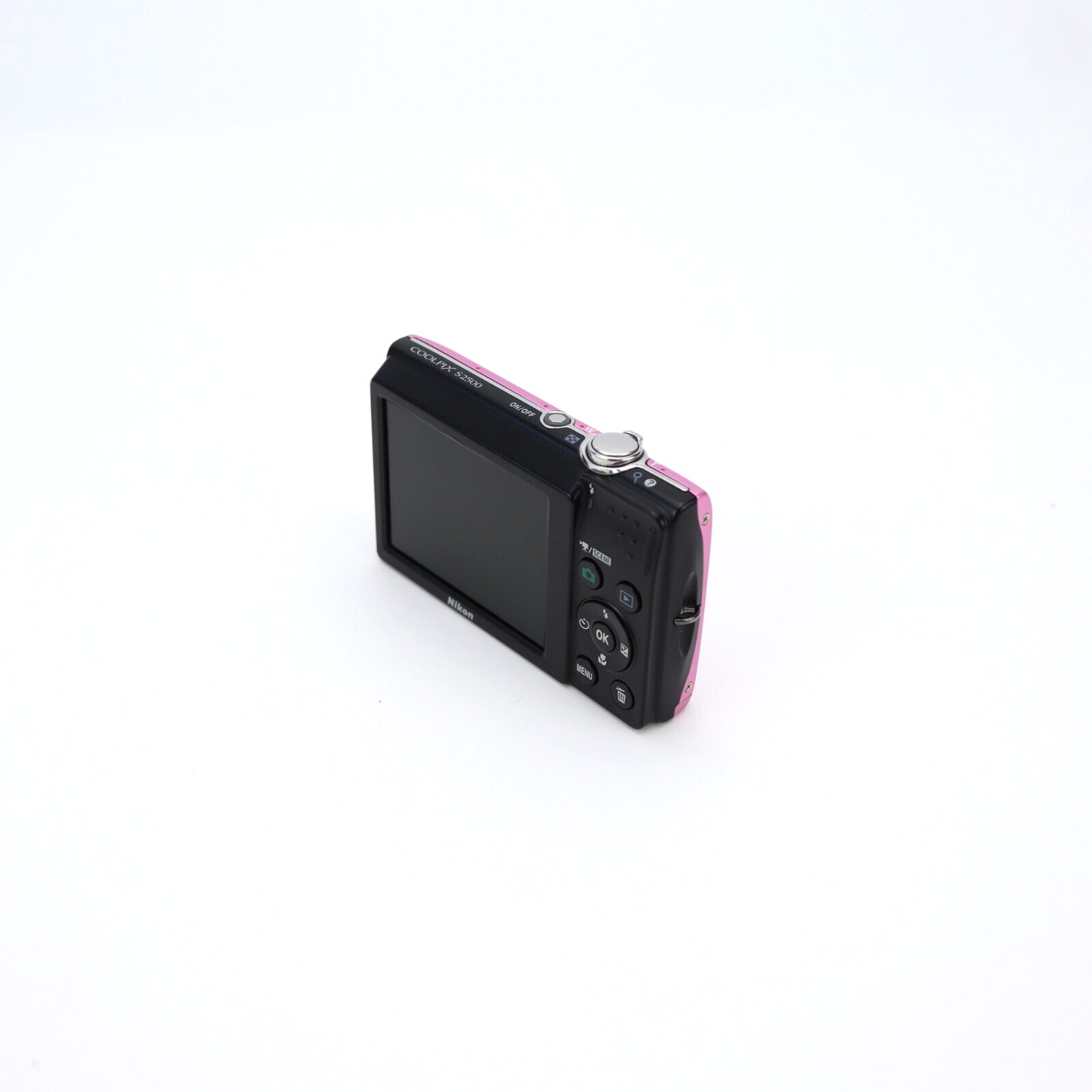 Nikon Coolpix S2500 12MP Digital Camera PINK - FULL KIT - 24HR POST