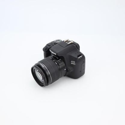 Canon EOS 2000D Camera KIT with 18-55mm Lens - 3K Shutter Count - 24HR POST
