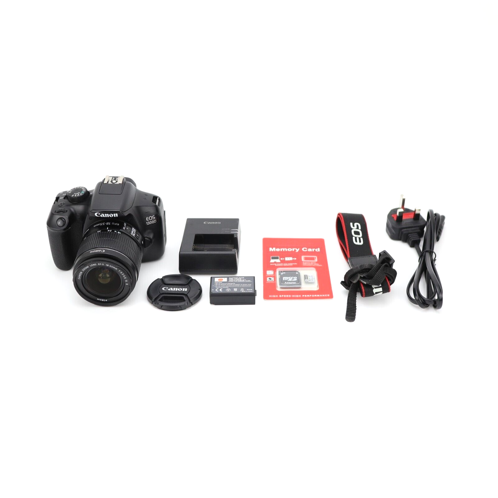 Canon EOS 1300D Camera Kit With 18-55mm Lens - Low Shutter Count- 24HR POST