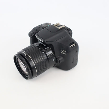 Canon EOS 1500D Camera KIT with 18-55mm Lens - Low Shutter Count - 24HR POST
