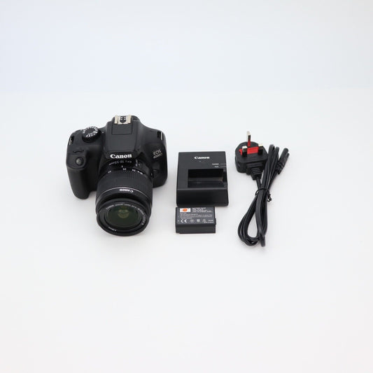 Canon EOS 4000D Camera with 18-55mm Lens - 6K Shutter Count -GRADE A
