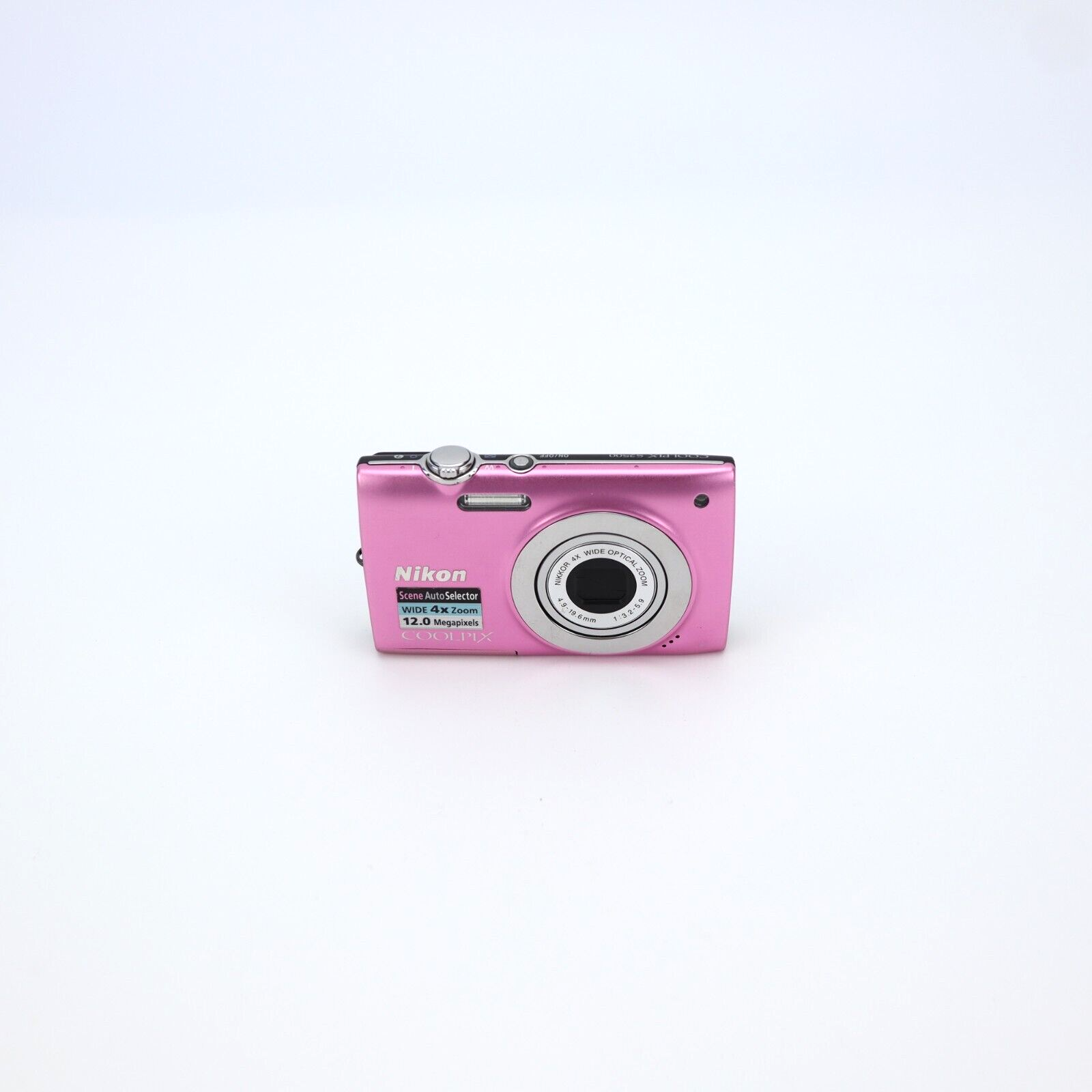 Nikon Coolpix S2500 12MP Digital Camera PINK - FULL KIT - 24HR POST