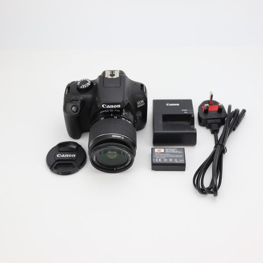 Canon EOS 3000D Camera Kit with 18-55mm Lens - 4K Shutter Count - 24HR POST