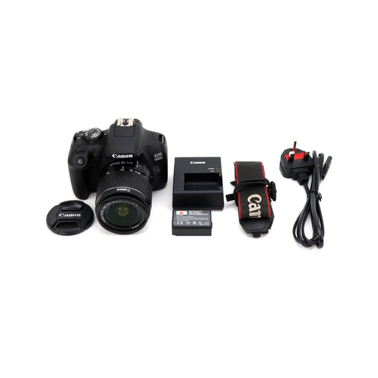 Canon EOS 1500D Camera KIT with 18-55mm Lens - 2K Shutter Count - GRADE A