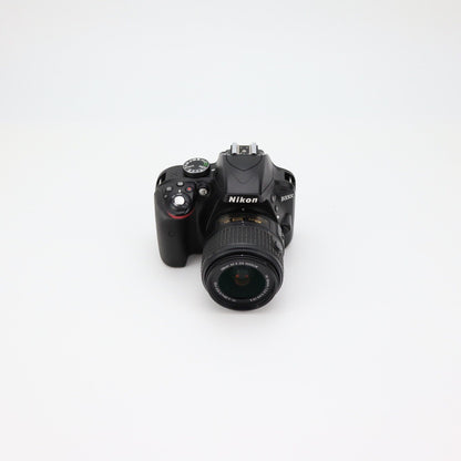 Nikon D3300 Camera with 18-55mm Lens - 7K Shutter count - Good Condition