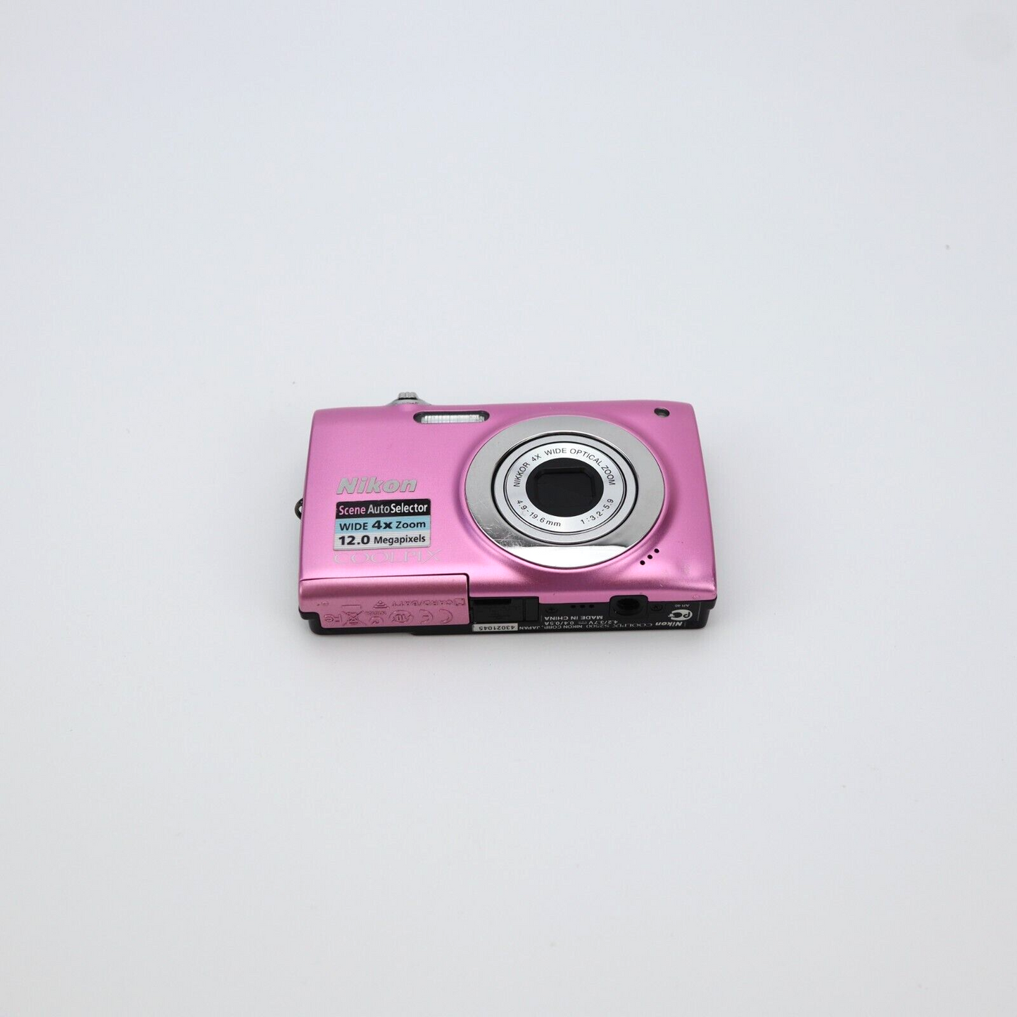 Nikon Coolpix S2500 12MP Digital Camera PINK - FULL KIT - 24HR POST