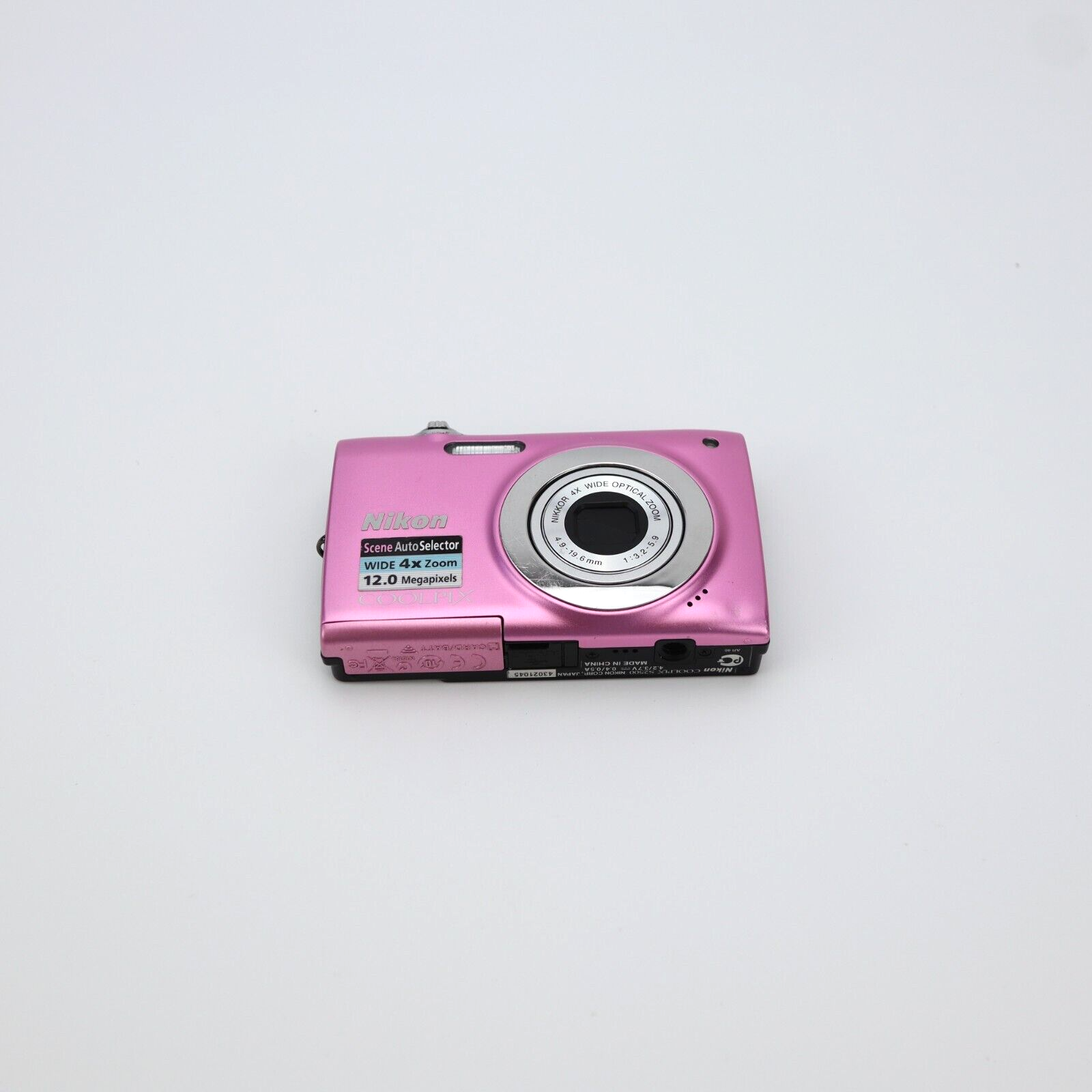 Nikon Coolpix S2500 12MP Digital Camera PINK - FULL KIT - 24HR POST