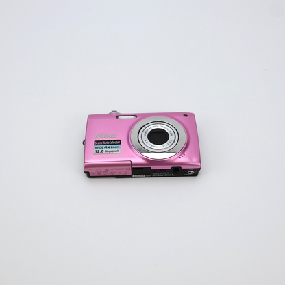 Nikon Coolpix S2500 12MP Digital Camera PINK - FULL KIT - 24HR POST