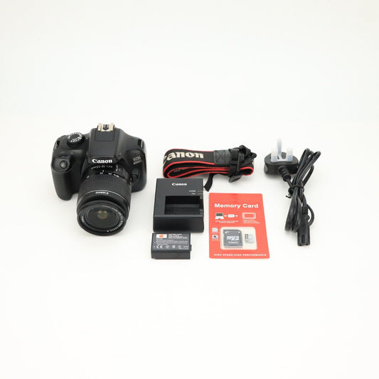 Canon EOS 4000D Camera with 18-55mm Lens - LOW Shutter Count - 24HR POST