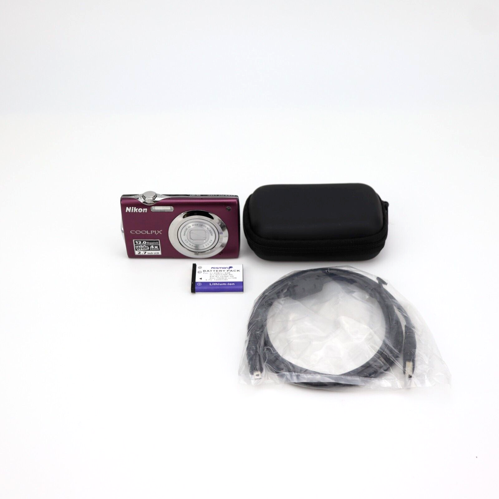 Nikon Coolpix S3000 12MP Digital Camera - FULL KIT - 24HR POST