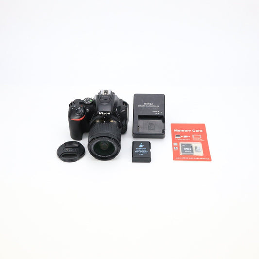 Nikon D5600 Camera with 18-55mm Lens - Good Condition - 24HR POST