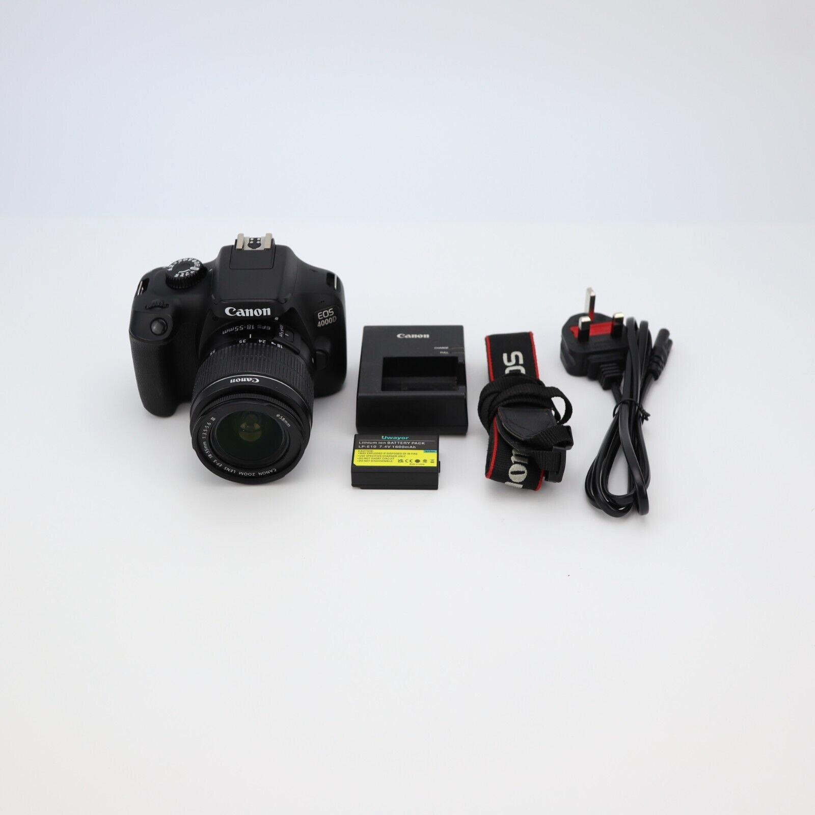 Canon EOS 4000D Camera with 18-55mm Lens - 3K Shutter Count - 24HR POST