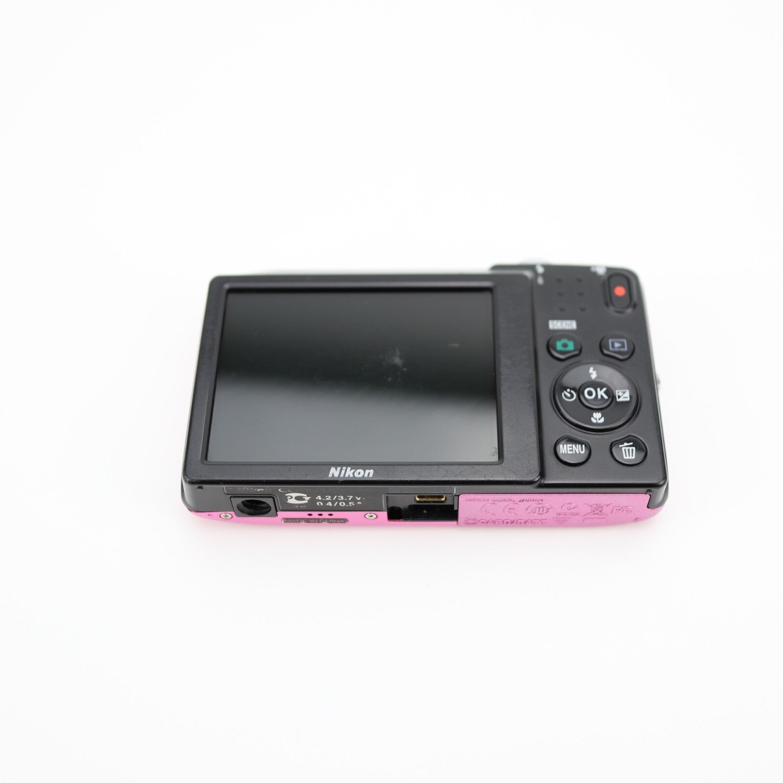 Nikon Coolpix S2600 14MP Digital Camera PINK - FULL KIT - 24HR POST