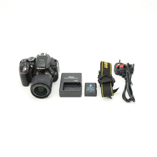 Nikon D5300 Camera FULL KIT with 18-55mm Lens -LOW Shutter Count -Good Condition