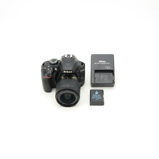Nikon D3400 Camera Full KIT with 18-55mm Lens - Low Shutter Count- 24HR Post