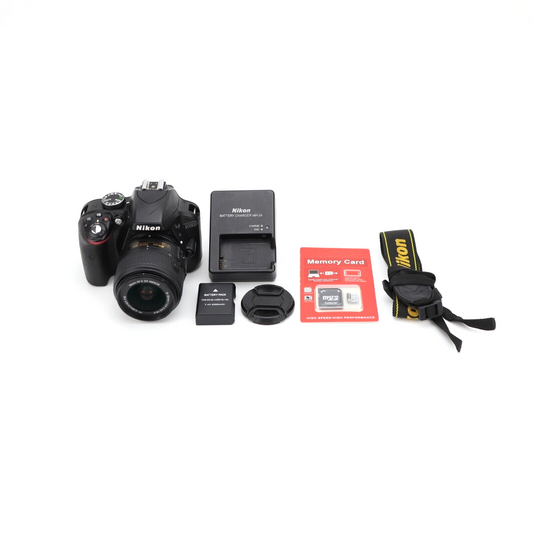 Nikon D3300 Camera Full KIT with 18-55mm Lens - Good Condition - 24HR POSTAGE