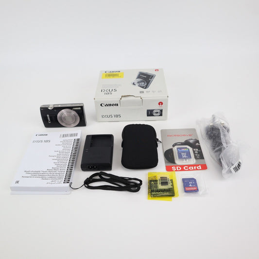 Canon IXUS 185 20MP Digital Camera - NEW BOXED - Next Day Post