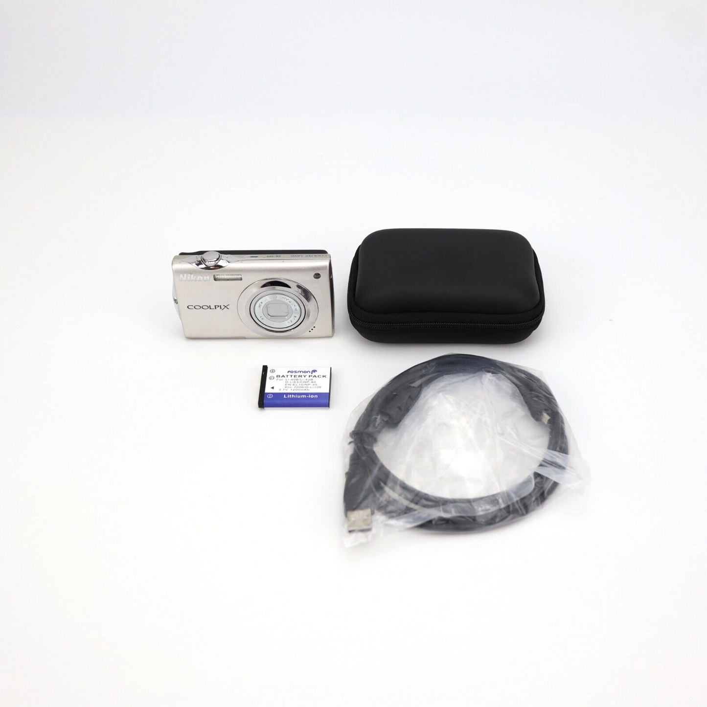 Nikon Coolpix S4000 12MP Digital Camera - FULL KIT - Next Day Post