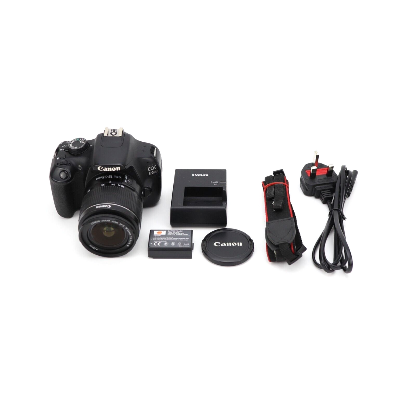 Canon EOS 1200D Camera with 18-55mm Lens - Good Condition - 2K SHUTTER COUNT