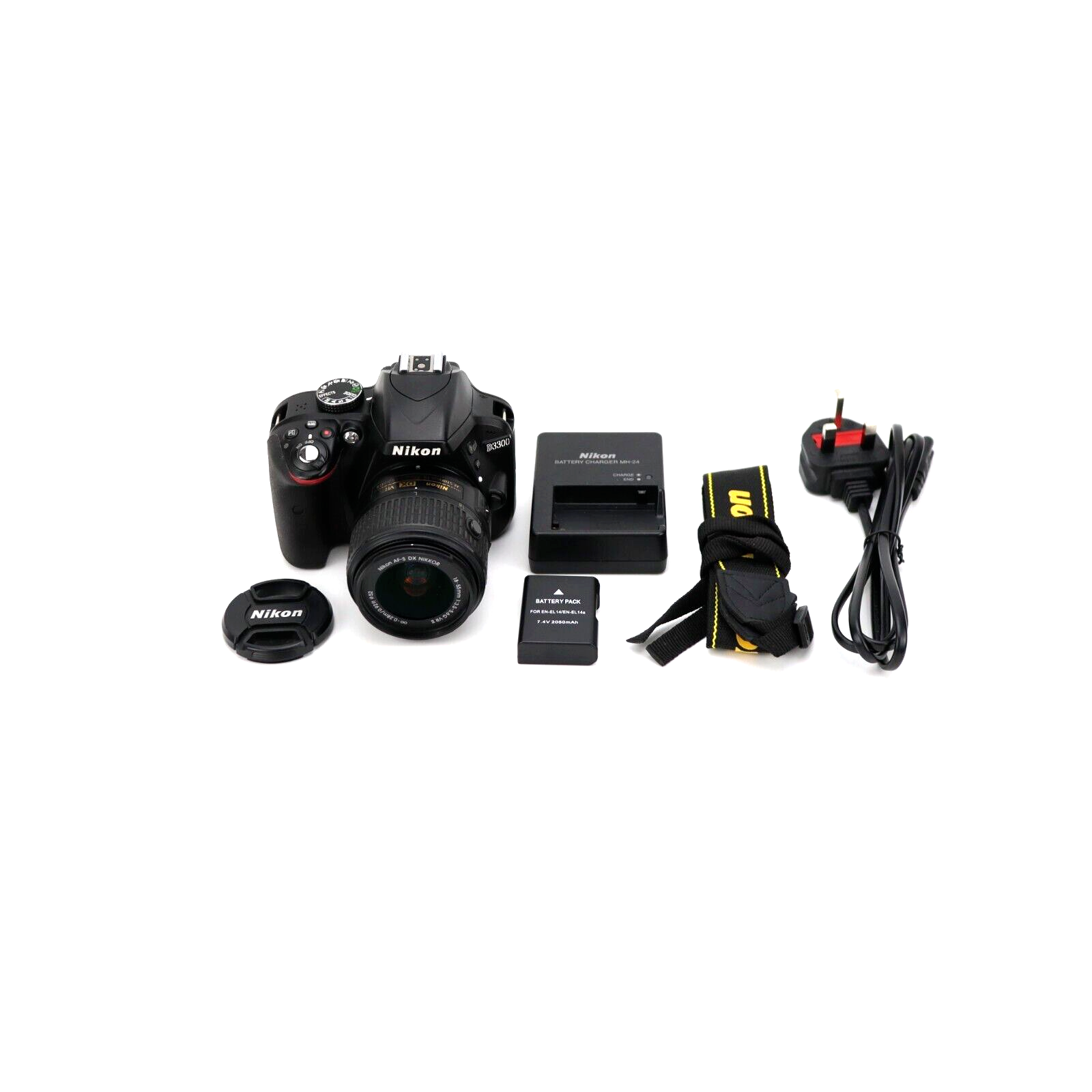 Nikon D3300 Camera with 18-55mm Lens - Good Condition - 24HR POST